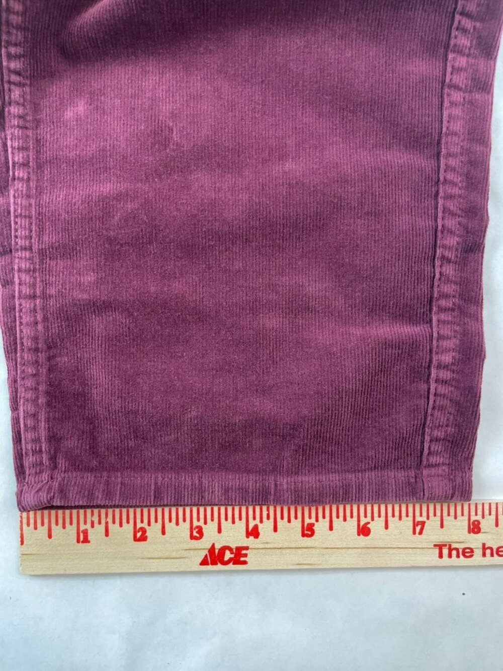 Duck Head Corduroy Pants Fig Men's Sz 36x30 Classic Fit Burgundy MSRP$128 NWT - Picture 13 of 13